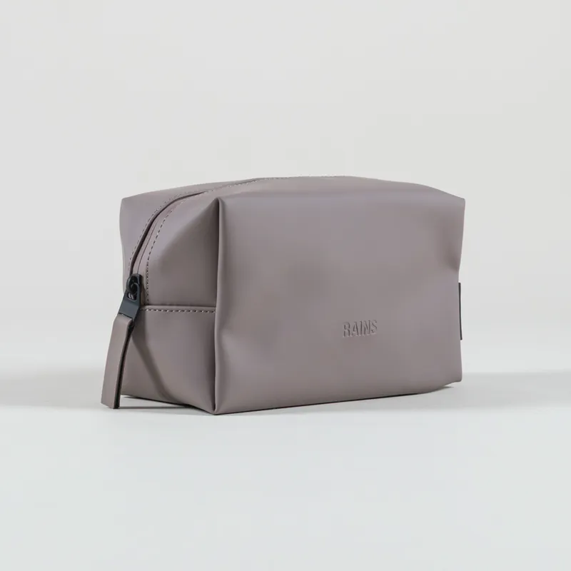 Rains Womens Wash Bag Small Cinder-3