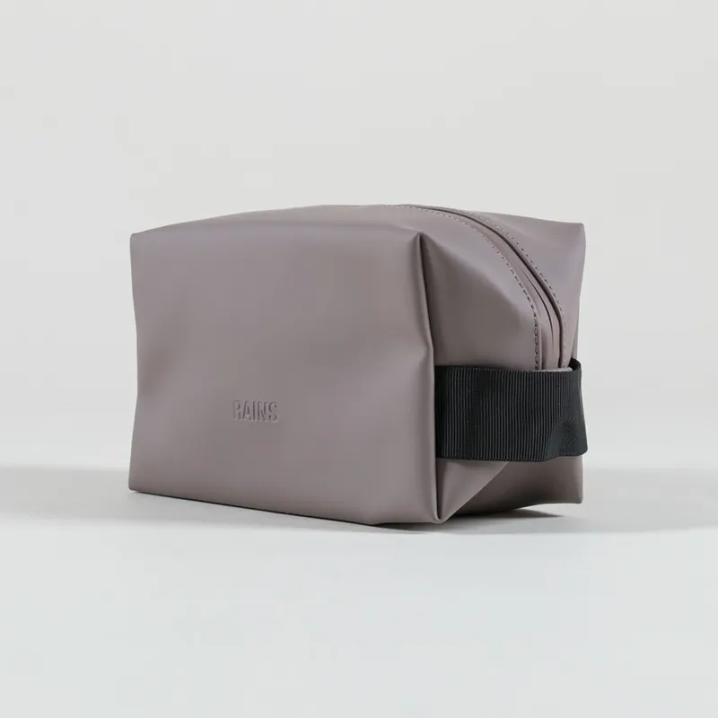 Rains Womens Wash Bag Small Cinder-2