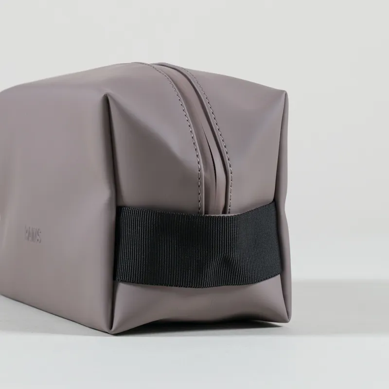 Rains Womens Wash Bag Small Cinder-5
