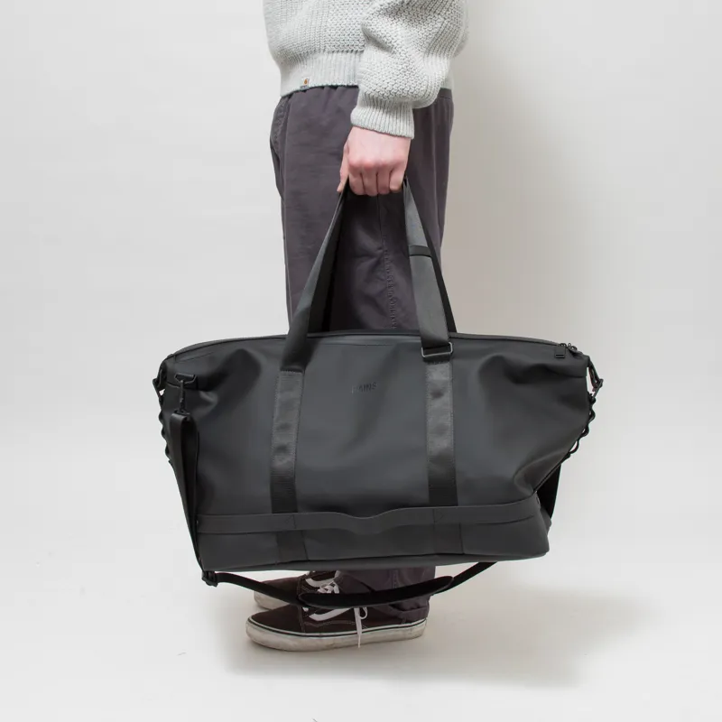 Rains OTG Weekend Bag Black-1
