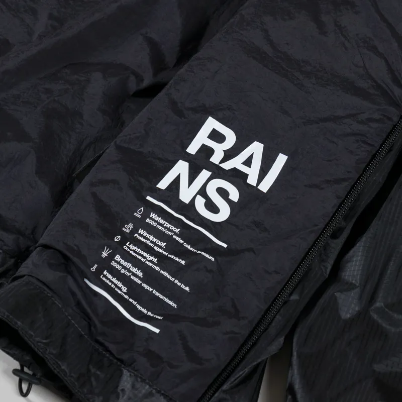 Rains Kauto Insulated Jacket Black-10