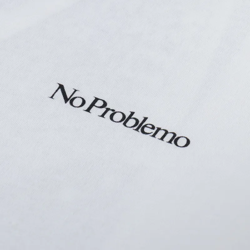 No Problemo Spaced Out T Shirt White-5