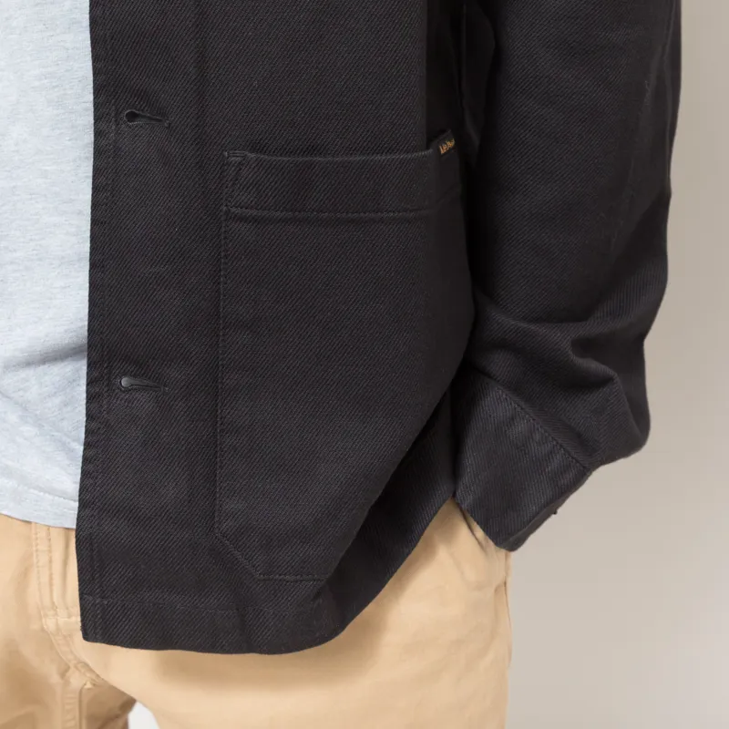 Nudie Jeans Barney Worker Jacket Black-6