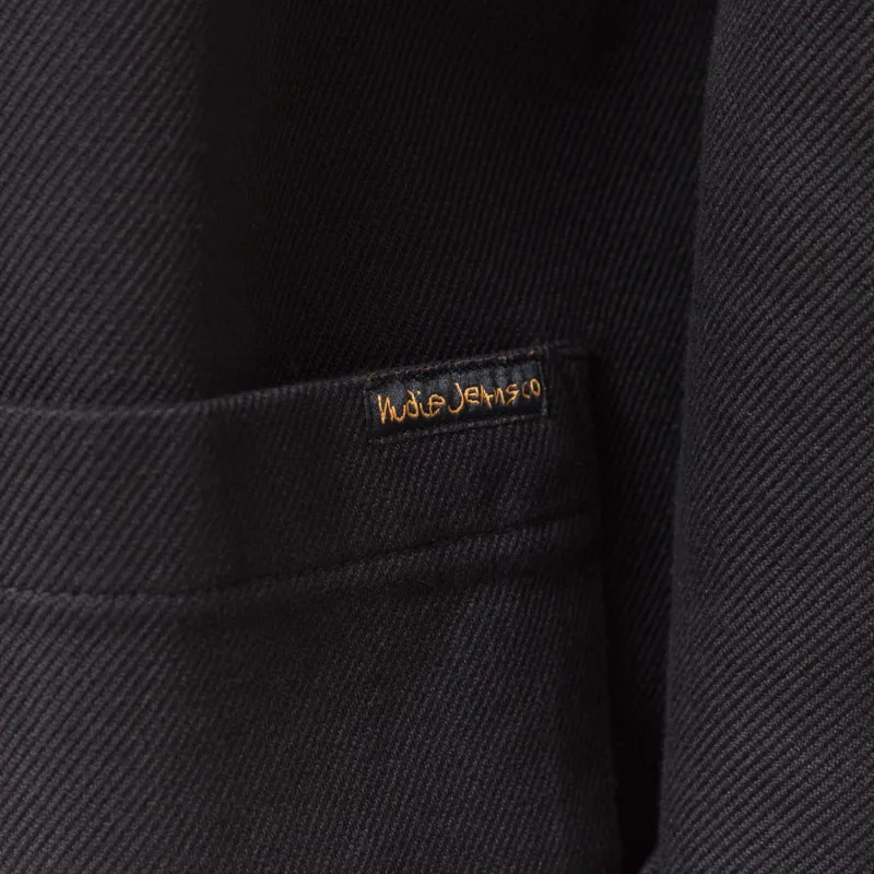 Nudie Jeans Barney Worker Jacket Black-7
