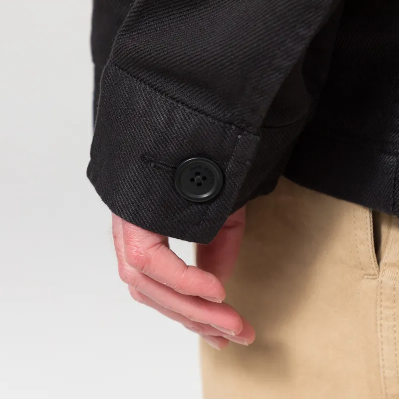Nudie Jeans Barney Worker Jacket Black-9