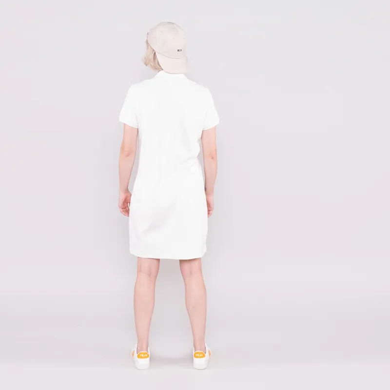 Fred Perry Womens Pique Twin Tipped Dress Ecru White