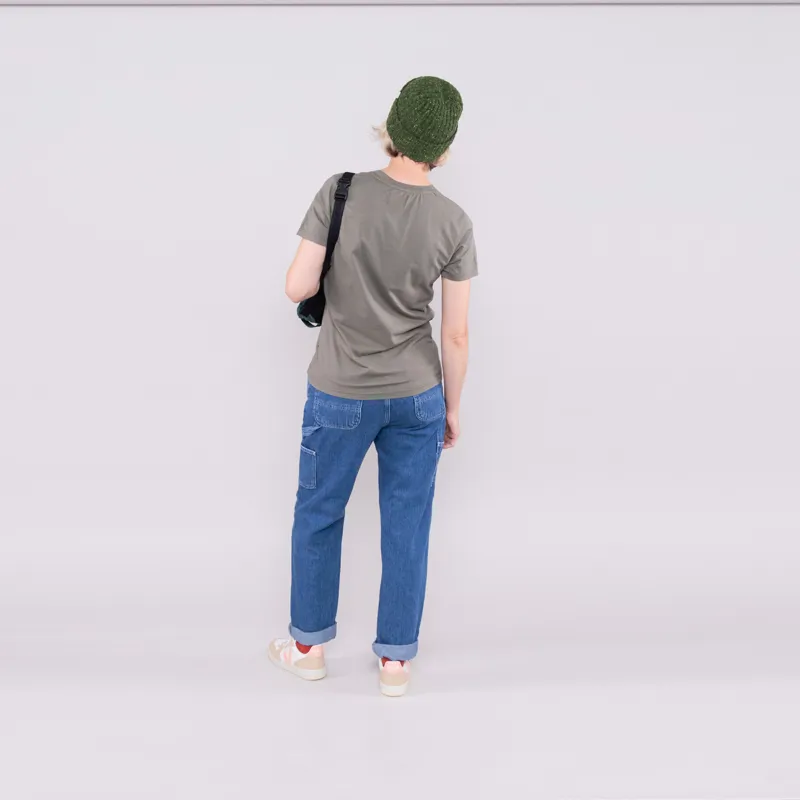 Colorful Standard Womens Light Organic T Shirt Dusty Olive-2