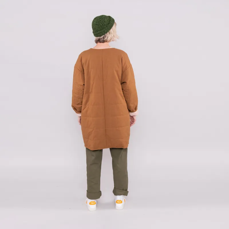 Sideline Womens Mona Coat Tobacco Natural-4