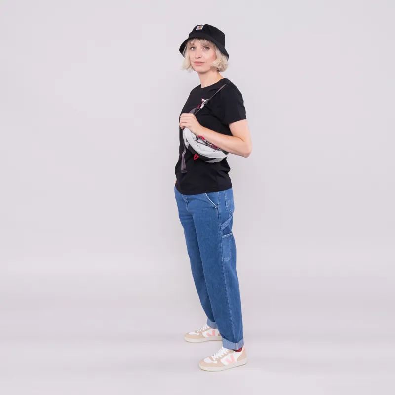 Colorful Standard Womens Light Organic T Shirt Deep Black-1