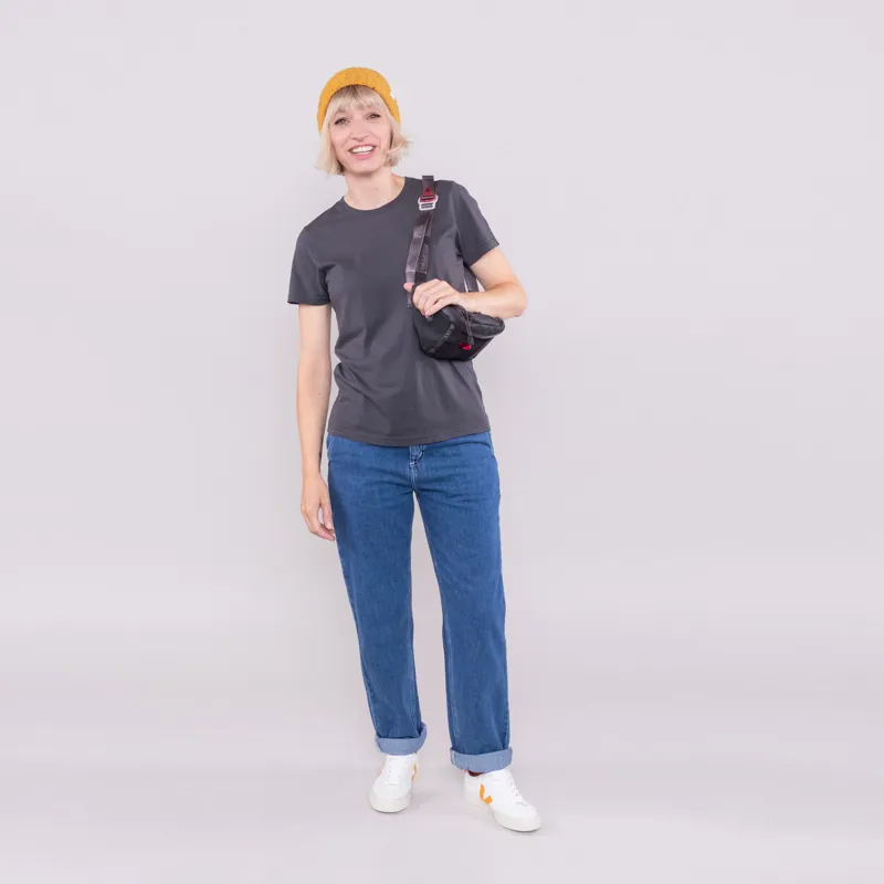 Colorful Standard Womens Light Organic T Shirt Lava Grey-1