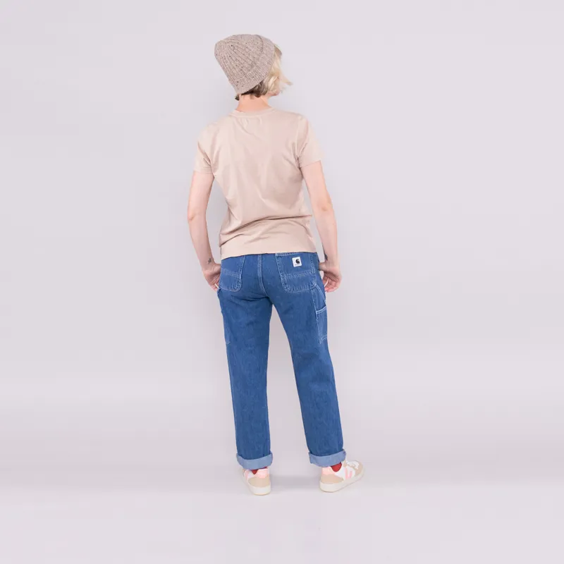 Colorful Standard Womens Light Organic T Shirt Honey Beige-2