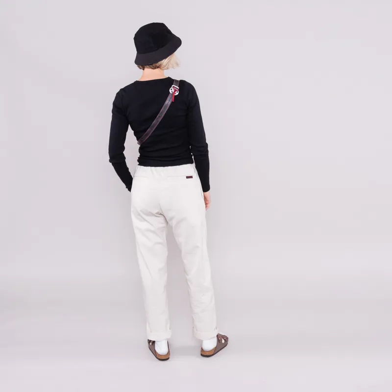 Colorful Standard Womens Organic Rib Long Sleeve T Shirt Deep Black-2