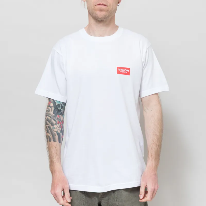 Cookman Vision Logo T Shirt White-2
