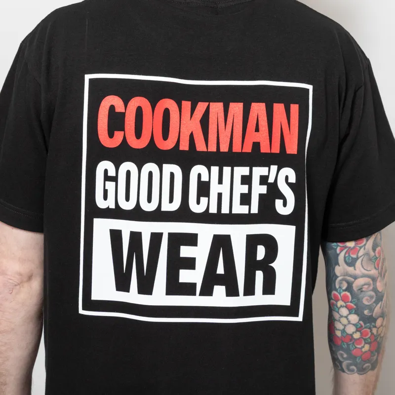 Cookman Vision Logo T Shirt Black-4