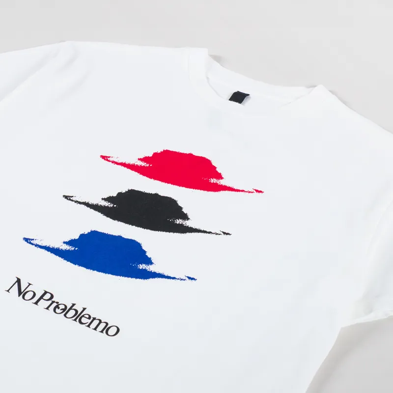 No Problemo Wiley UFO T Shirt White-1