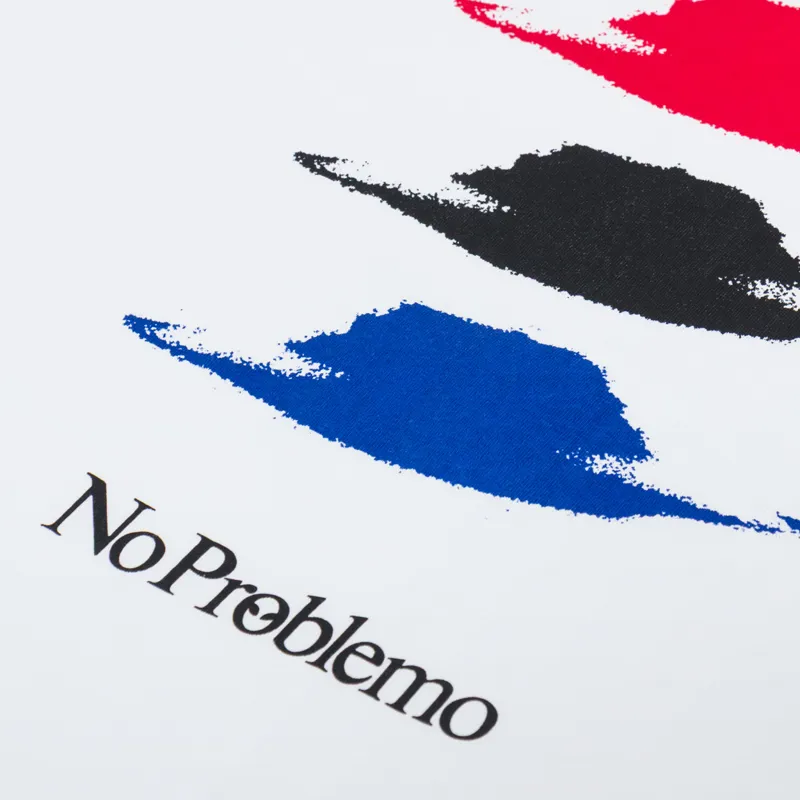 No Problemo Wiley UFO T Shirt White-2