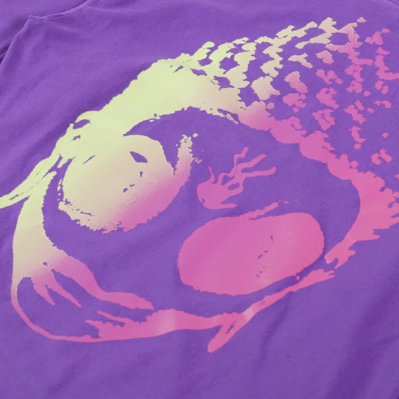 No Problemo Sidd Long Sleeve T Shirt Lilac-4