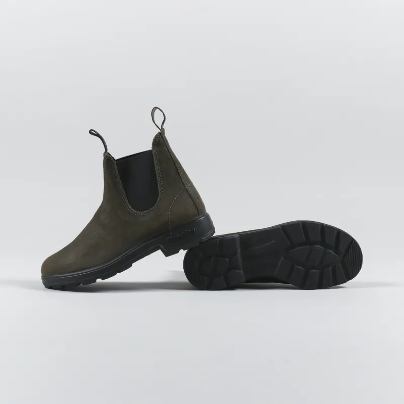 Blundstone 1615 Boots Dark Olive-1