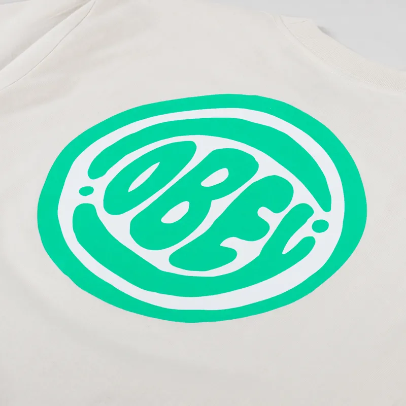 Obey Bubble T Shirt Cream-4