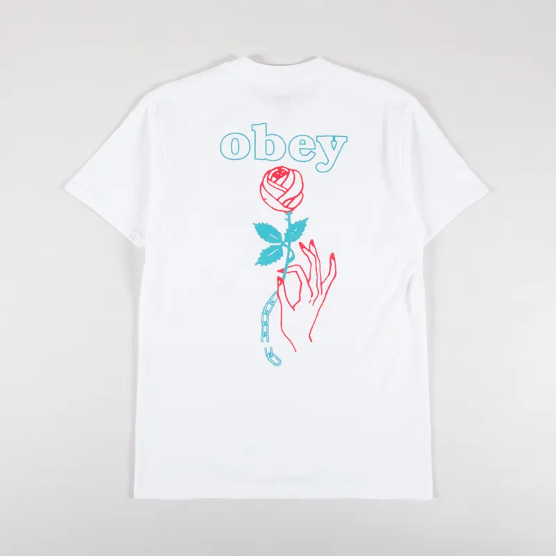 Obey Spring Forth T Shirt White