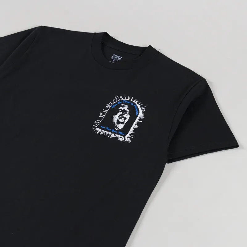 Obey Free Your Mind T Shirt Black-3