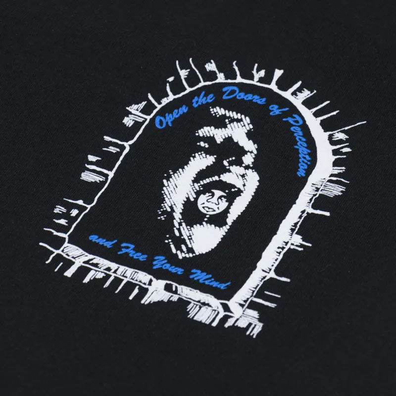 Obey Free Your Mind T Shirt Black-5