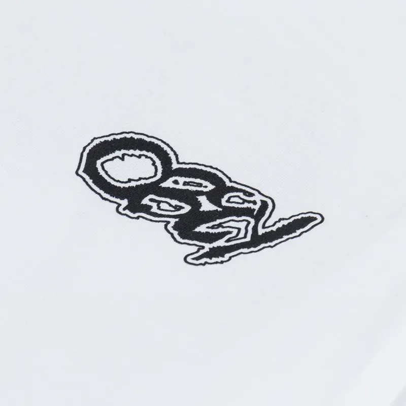 Obey Draw T Shirt White-5
