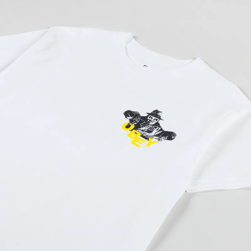 Obey Inner Power T Shirt White-3