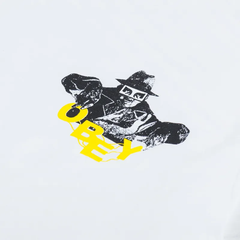Obey Inner Power T Shirt White-5