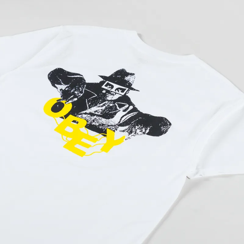 Obey Inner Power T Shirt White-2