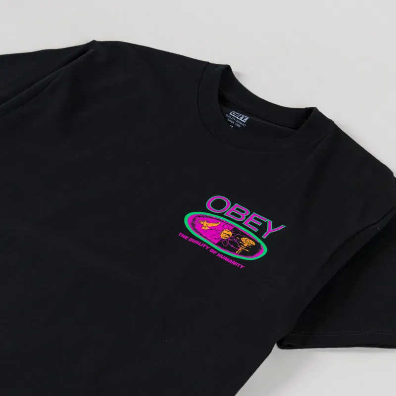 Obey Duality Of Humanity T Shirt Black-3