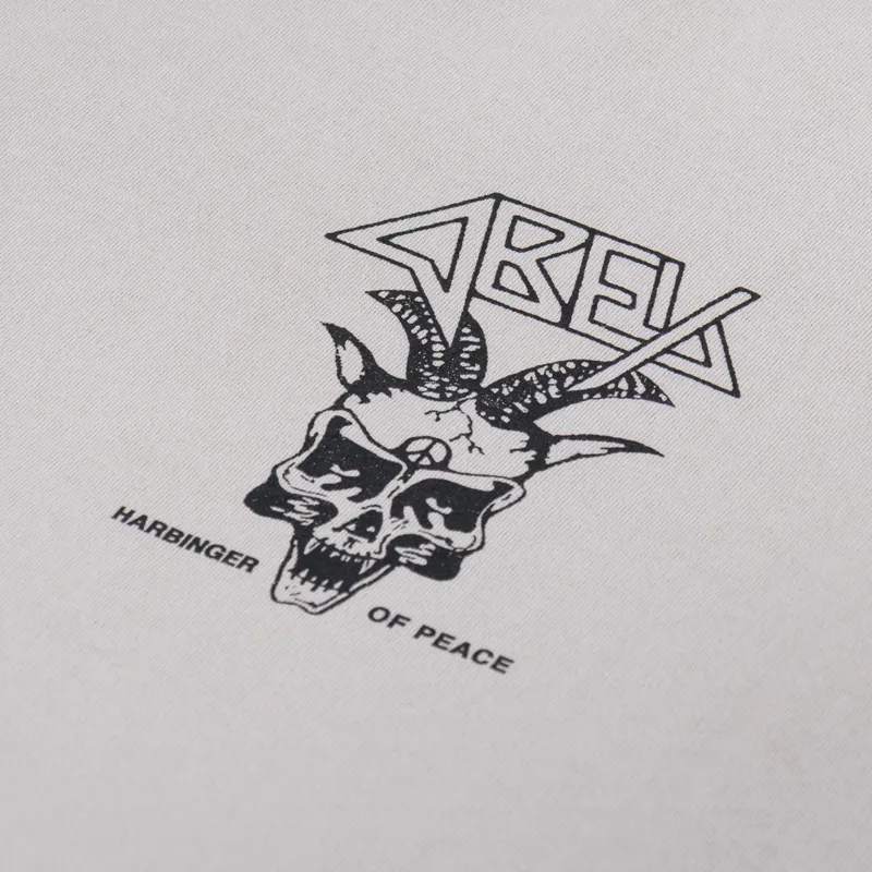 Obey Harbinger Of Peace T Shirt Silver Grey-5