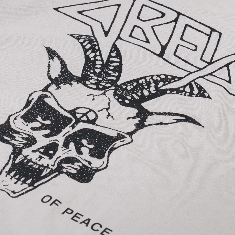 Obey Harbinger Of Peace T Shirt Silver Grey-4