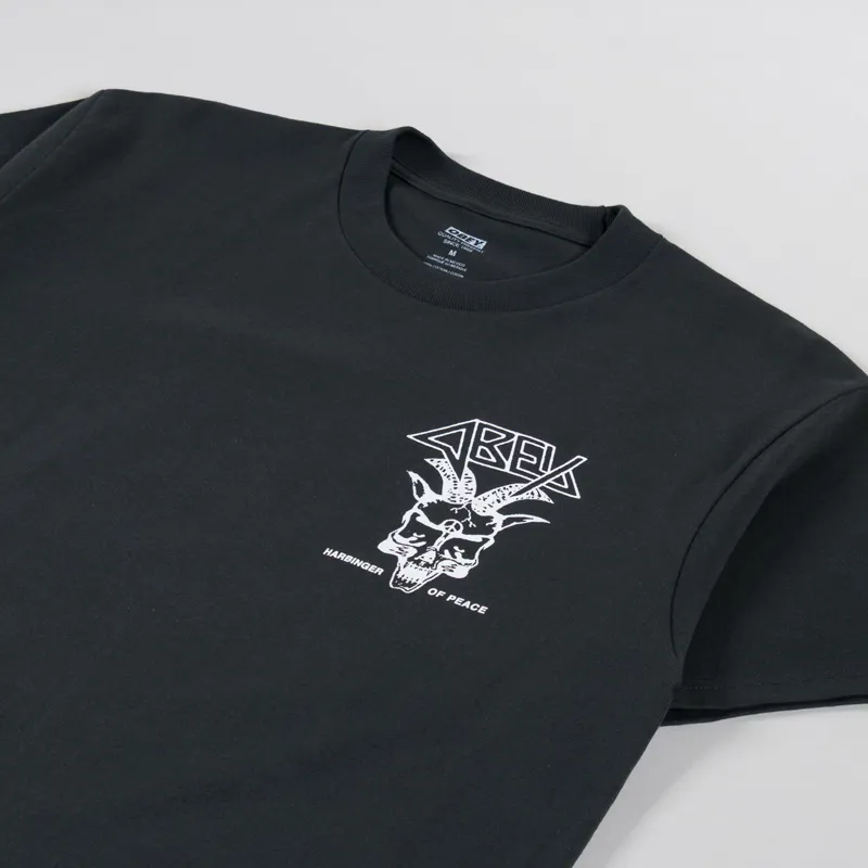 Obey Harbinger Of Peace T Shirt Vintage Black-3