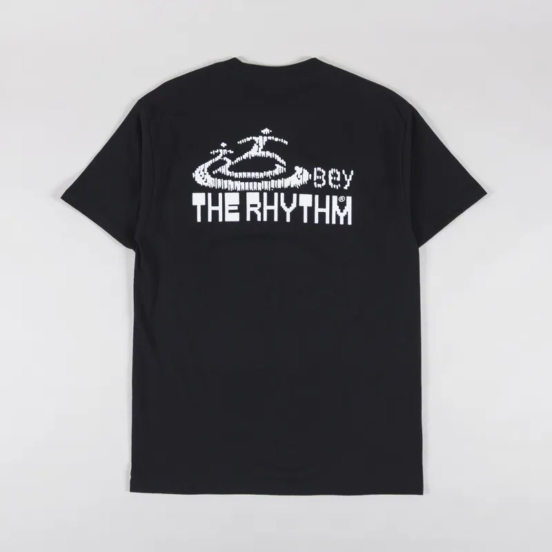 Obey The Rhythm T Shirt Black