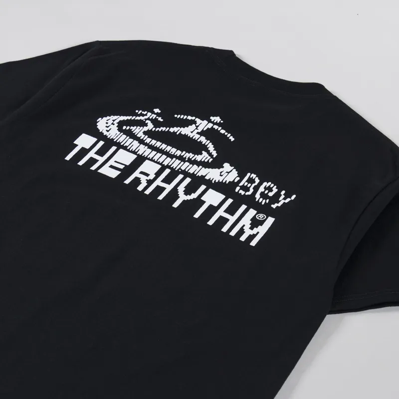 Obey The Rhythm T Shirt Black-2