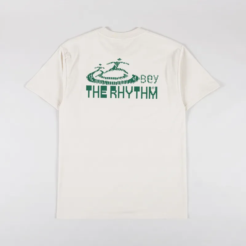 Obey The Rhythm T Shirt Cream