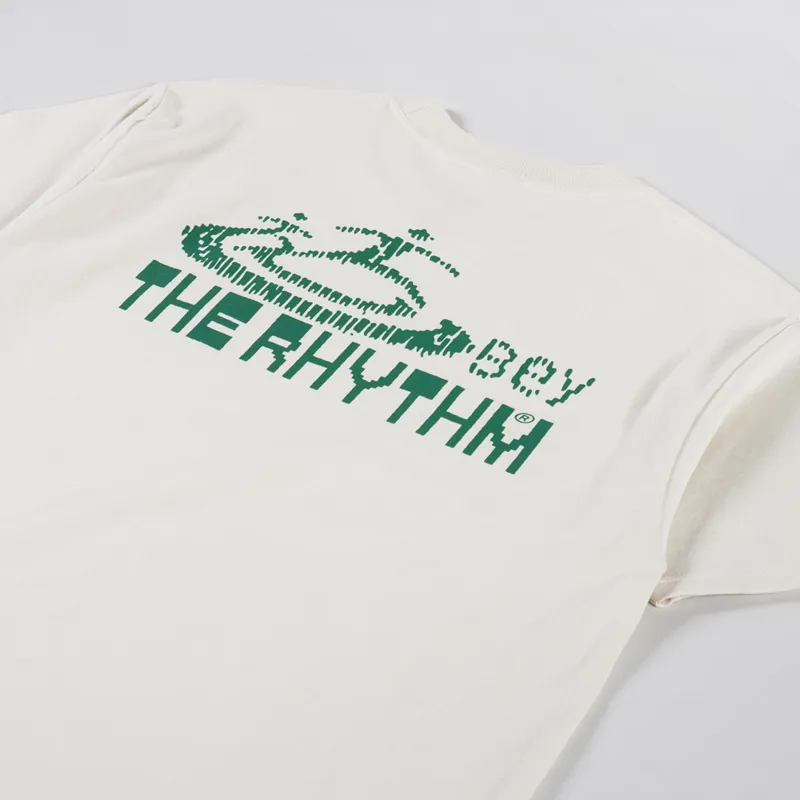 Obey The Rhythm T Shirt Cream-2