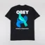 Obey Sound + Resistance Bird T Shirt Black