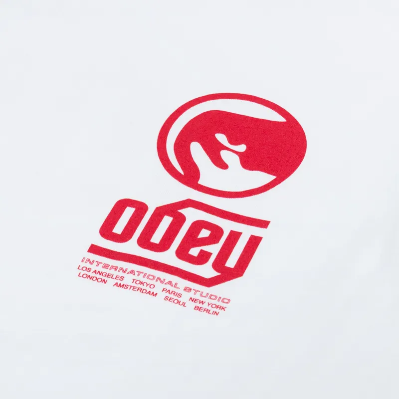Obey Trademark T Shirt White-5