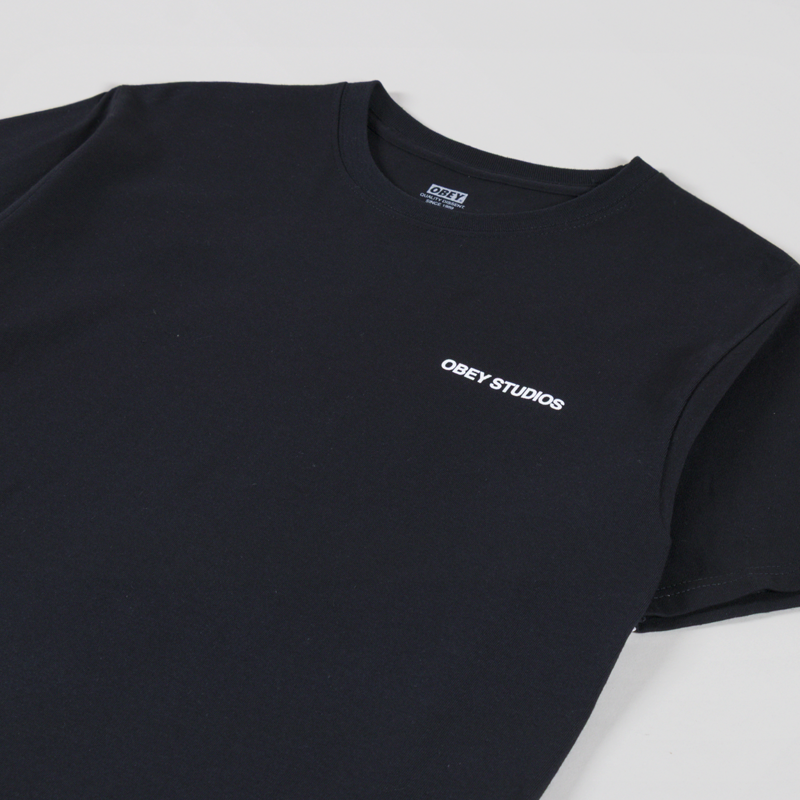 Obey Moves Of Life T Shirt Black-3