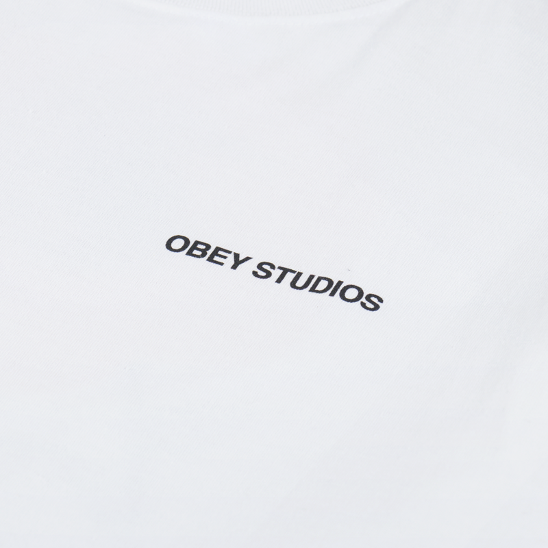 Obey Moves Of Life T Shirt White-5