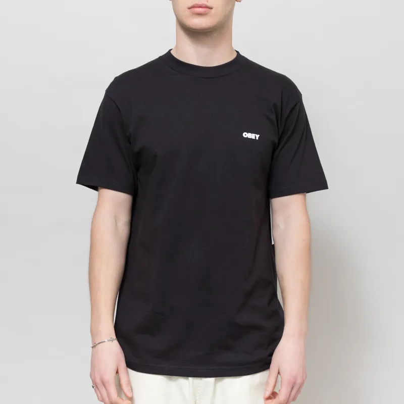 Obey I Will Obey T Shirt Black-1