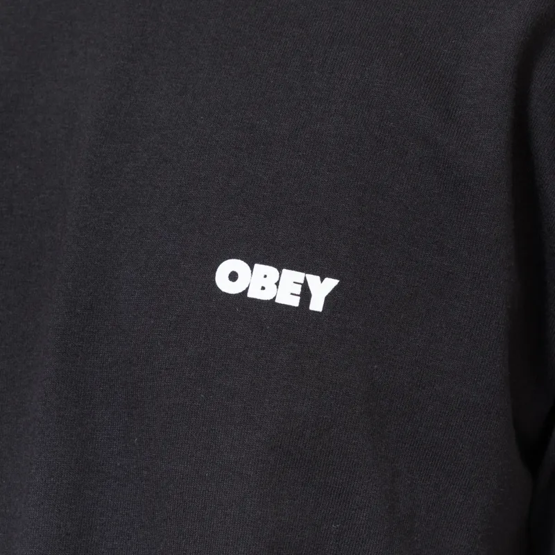 Obey I Will Obey T Shirt Black-3