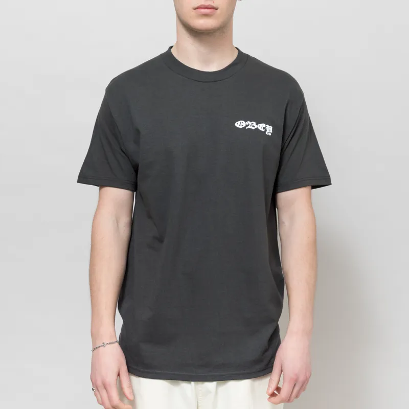 Obey Exponential Growth T Shirt Vintage Black-1