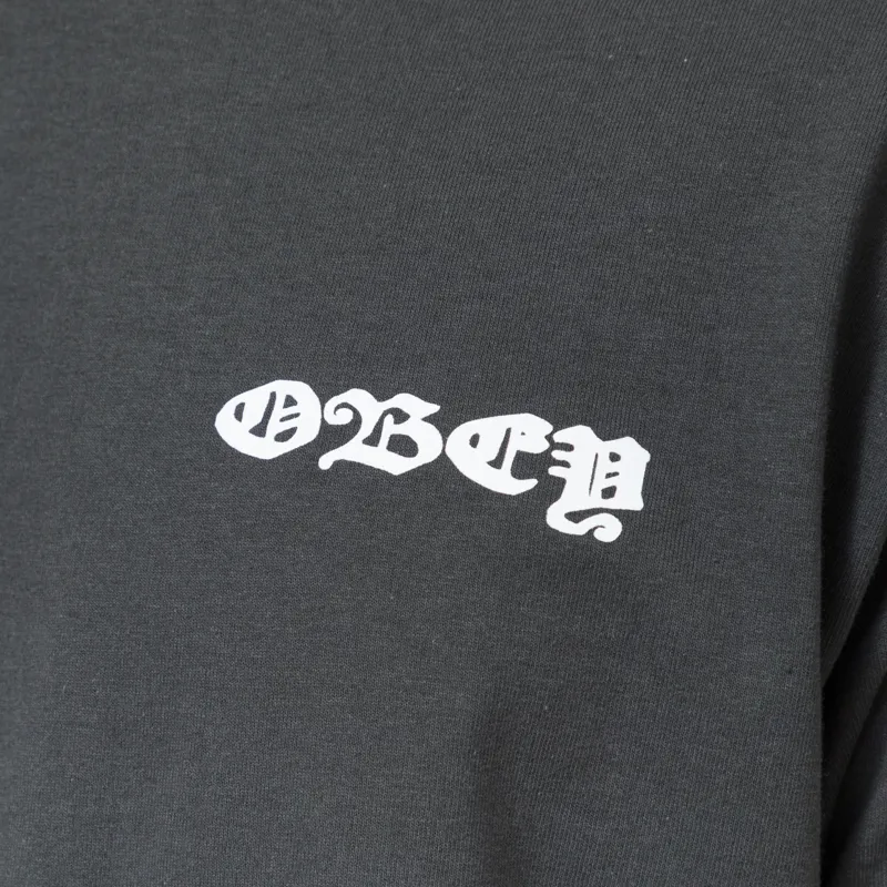 Obey Exponential Growth T Shirt Vintage Black-5