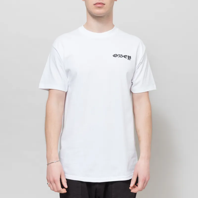 Obey Exponential Growth T Shirt White-1