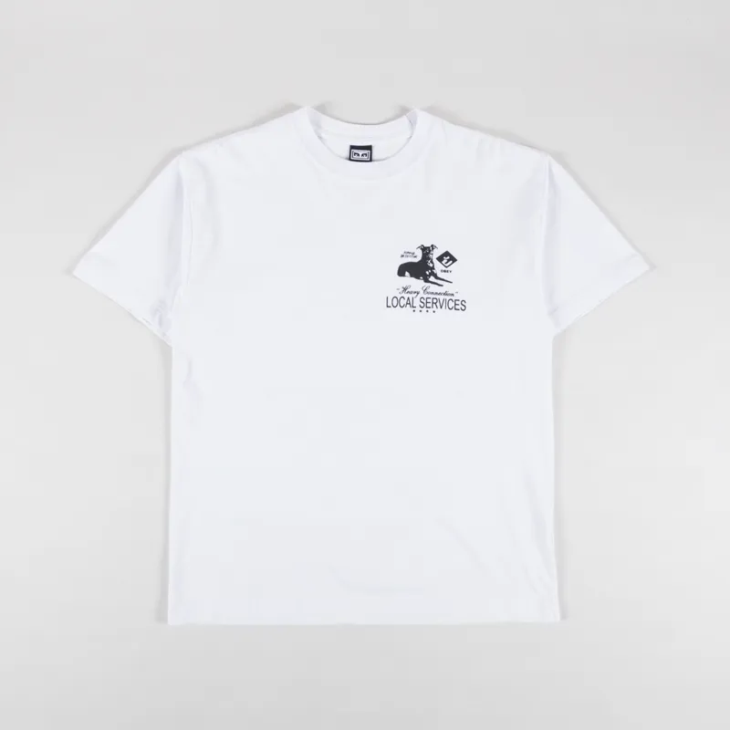 Obey Heavy Connection T Shirt White-1