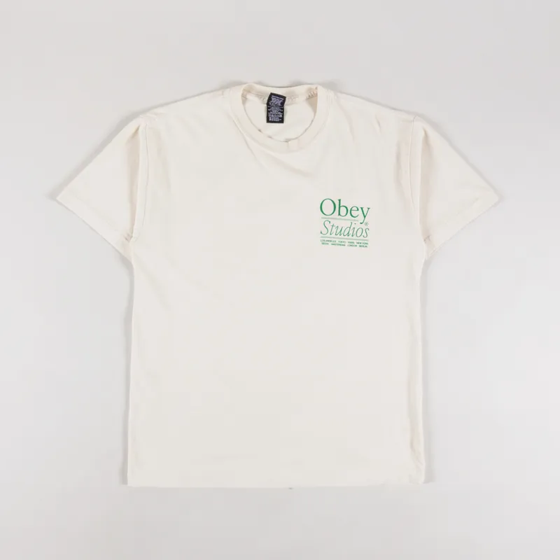 Obey Studios T Shirt Sago-1
