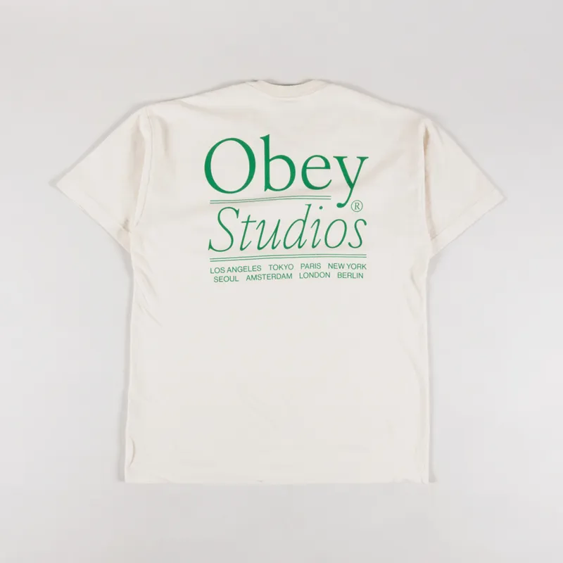 Obey Studios T Shirt Sago